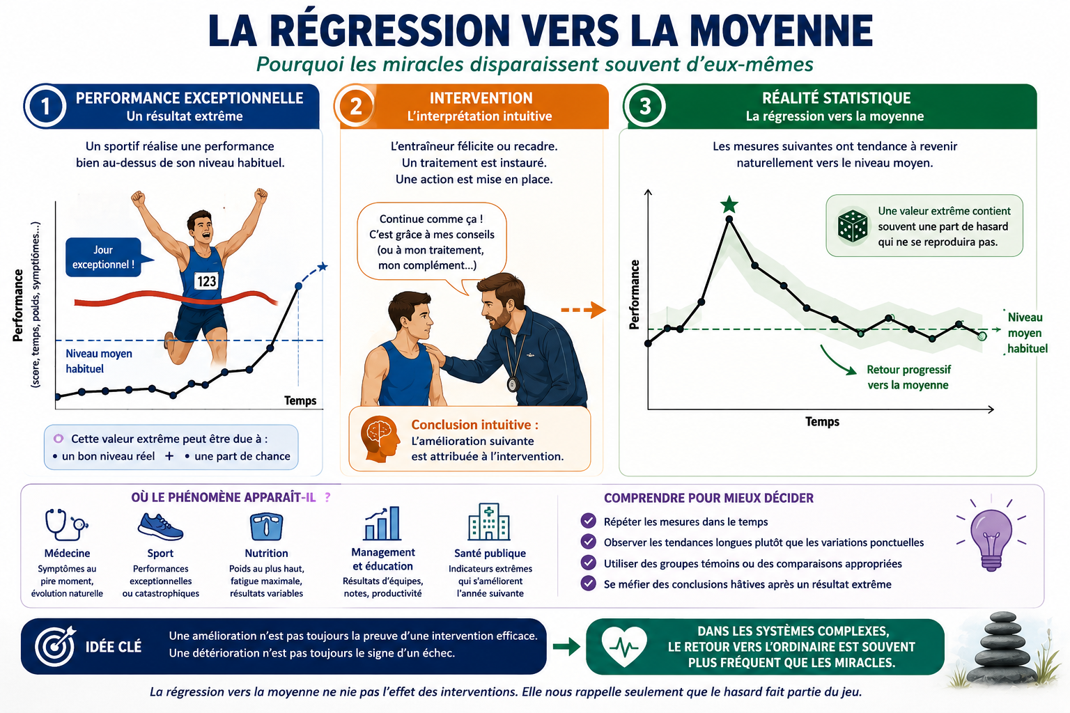 Regression to the Mean: The Law That Fakes Miracles